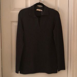 Tory Burch collared vneck sweater